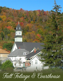 Courthouse & Fall Foliage